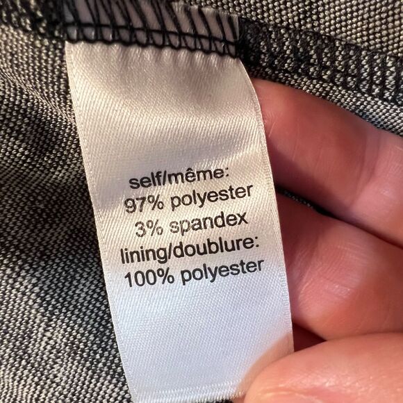 Maurices Womens Peplum Top Blouse Strapless Floral Lace Black Beige Size 0 14 - Picture 9 of 10